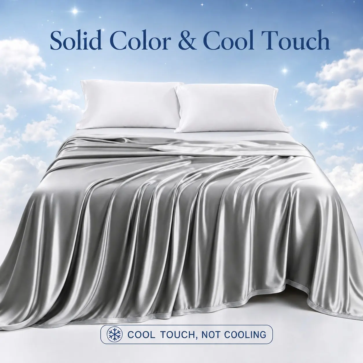 All Season Blanket & Comforter, Luxury Shiny Silky Soft Bed Quilt, Lightweight Breathable Glaze Ice Silk Throw Blanket for Couch Sofa Bed, Dual-Sided Cover, Double Sided Blanket for Hot Sleepers, Night Sweats, Home Decor, Machine Washable