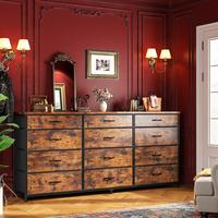 Brown-12 Drawer(Without LED)