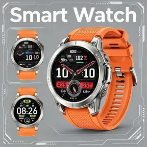 Smartwatch Bluetooth-compatible Calling, 1.43-Inch Amoled Screen, Multi-Platform Notifications, Heart Rate Monitor, Ipx-8 Water Resistance