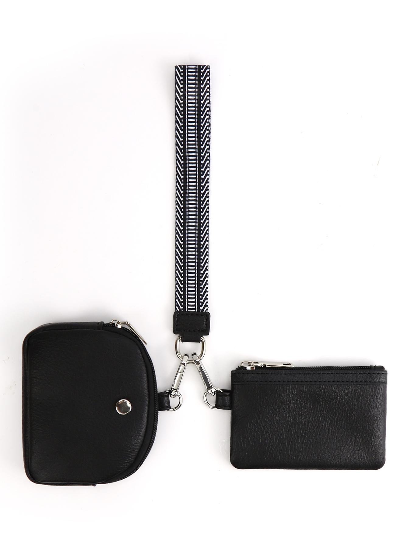 Women's Cute Leopard Print Zipper Short Wallet, Trendy Versatile Wristlet Wallet, Fashionable All-match Versatile Coin Purse for Daily Use