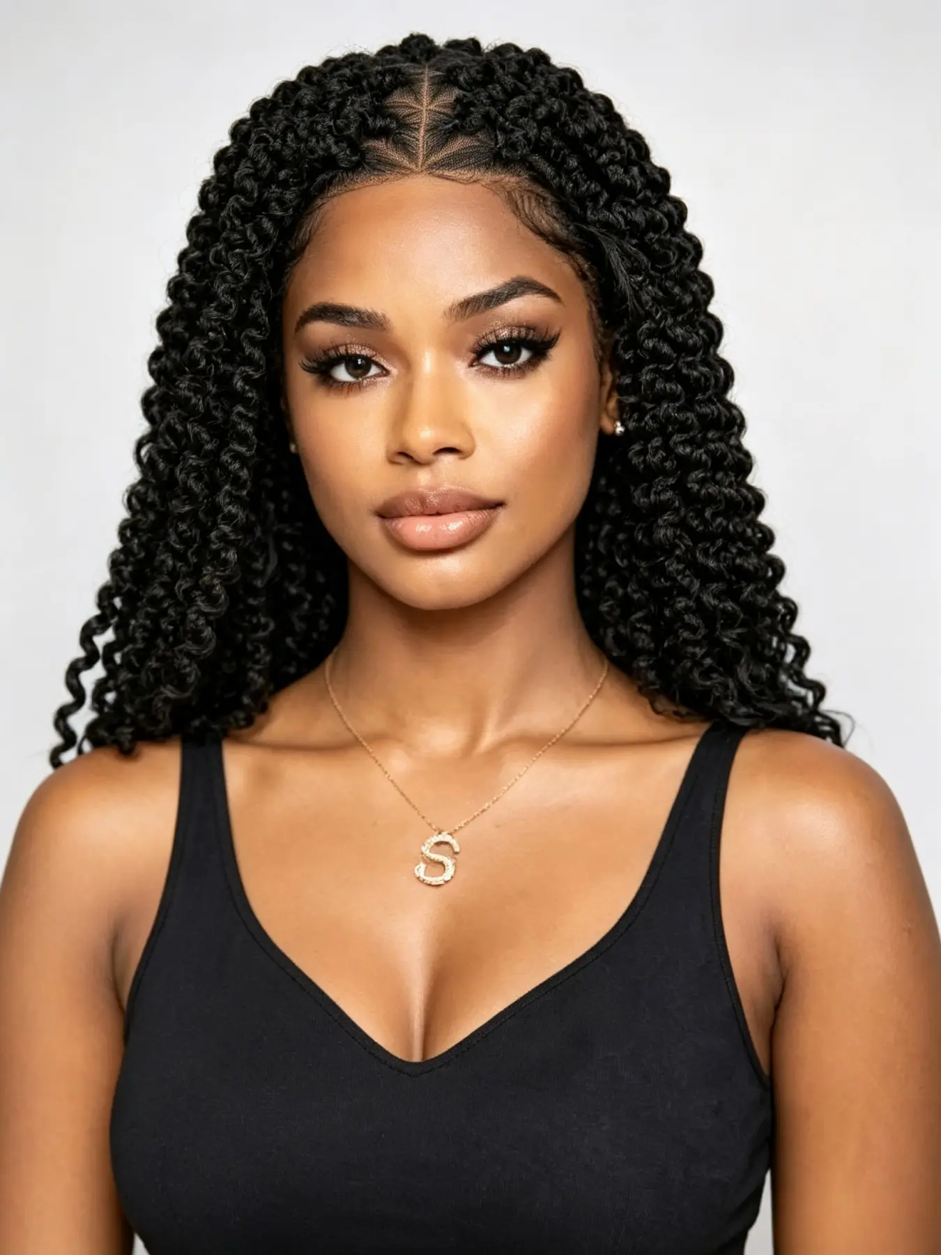 Full Lace Wig Long Spring Twist Wig, 26 Inch Color, Breathable Net Cap, Tangle-Free & No Shedding, Perfect for Daily Wear