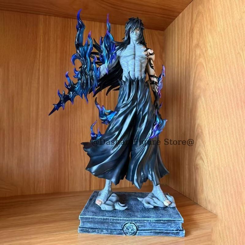 Gk Bleach Mugetsu Ichigo Action Figure Statue Desktop Ornaments PVC Collection Anime 33cm Kurosaki Ichigo 1.0 Figures Model Toys