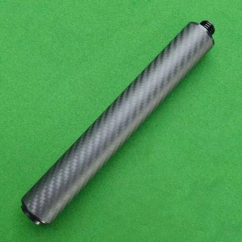 Billiards Cue Handle Extender, Real Carbon Extended Billiard Cue Handle, Pool Cue Accessories, Billiards Equipment, Cue Rod Extension Tool
