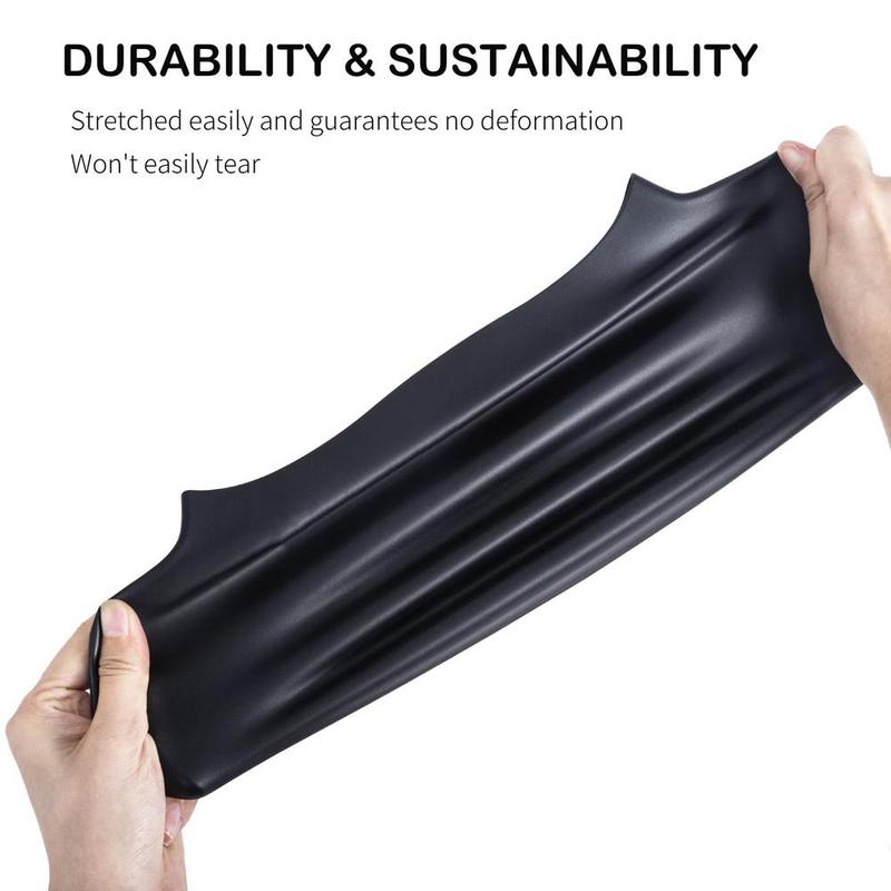 Silicone Swimming Cap, Comfortable Durable Non-slip Elastic Waterproof Swimming Hat, Swim Bonnet, Swimming Accessories For Long & Short Hair