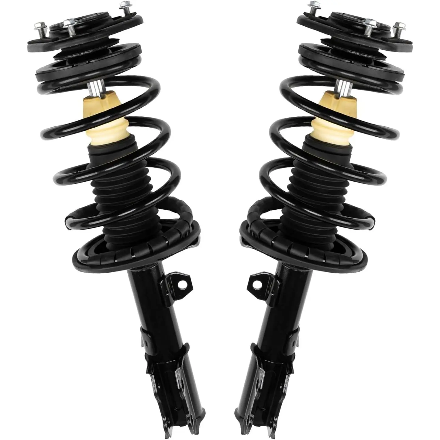 TRIBLE Front Struts Assembly with Steel Coil Spring and Shock Absorbers Suspension Kit, Set of 2 for 2003-2008 Toyota Corolla, Part Nos. 172114-172115