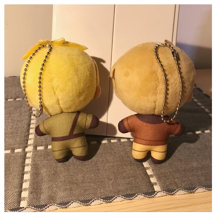 10cm Anime APH Axis Powers Plush Toys Soft Stuffed Hetalia Arthur Kirkland Alfred F Jones Pendant Dolls For Kid Birthday Gift