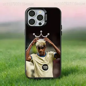 Sport L-Lamine Y-Yamal STAR  Phone Case for iPhone 17,16,15,14,13,12,11,Pro,Max,Plus Phone Cover Black IMD Cover