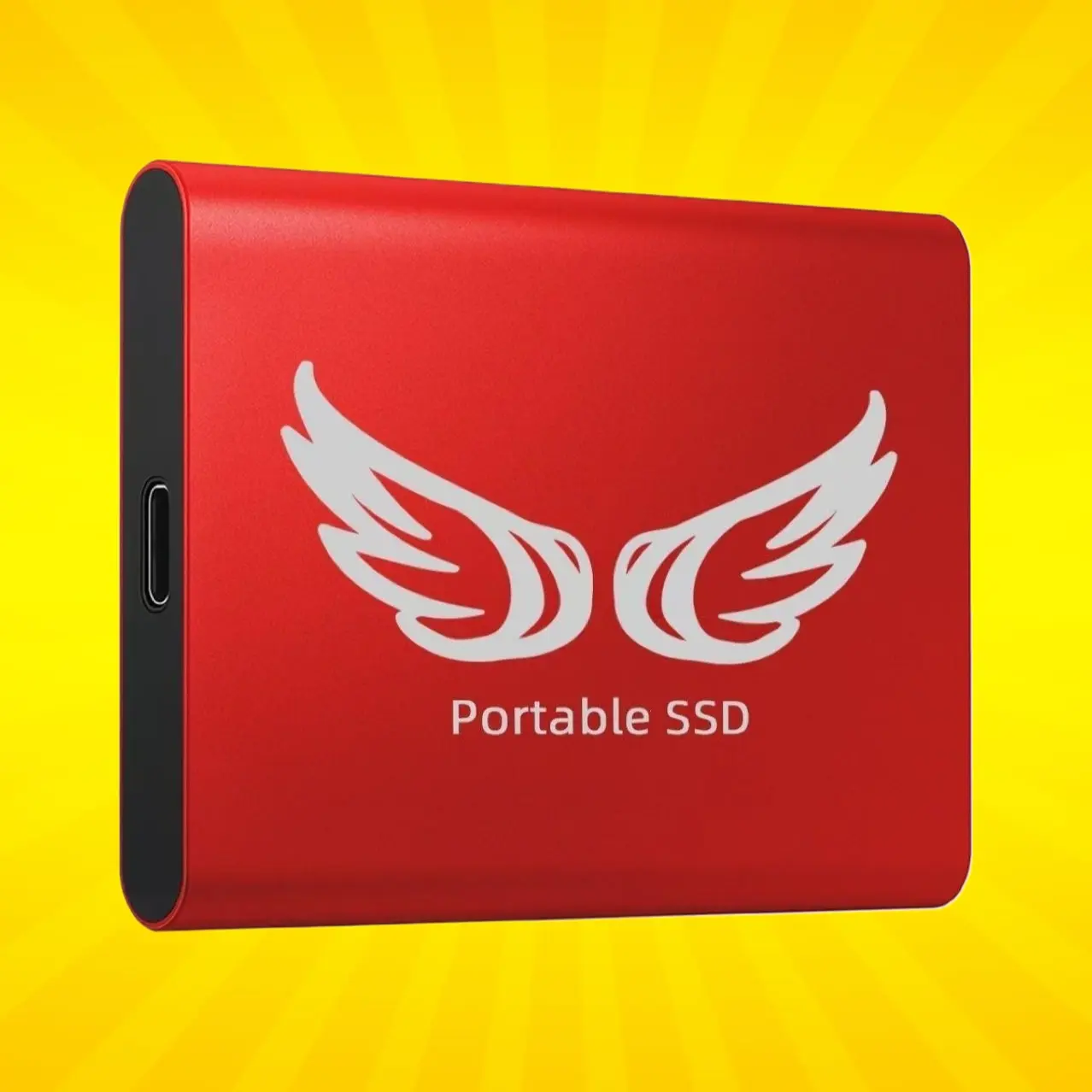 High Speed Portable Slim External SSD Solid State Drive Available in 1TB 2TB 4TB for Phone Computer Fast File Transfer and Data Backup
