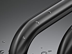 2 Pack Shower Grab Bar, 16 Inch Stainless Grab Bar Handicap Bars, Shower Handle Bath Handle, Safety Bars for Seniors, Elderly or Handicapped (Black)