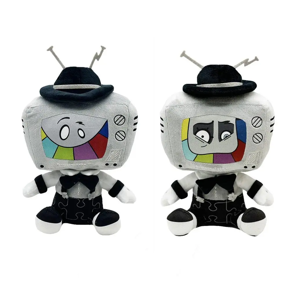 SMG4 Mr. Puzzles 35cm Unisex Plush Doll - Cute Plush Charm, Cute Collectibles, Collectibles, Sofa Room Decoration, Birthday Gifts for Kids, Great Gifts For Kids
