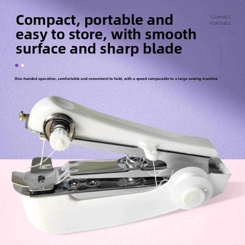 Household Sewing Machine Handheld Small Mini Portable Storage Electronic Sewing Machine