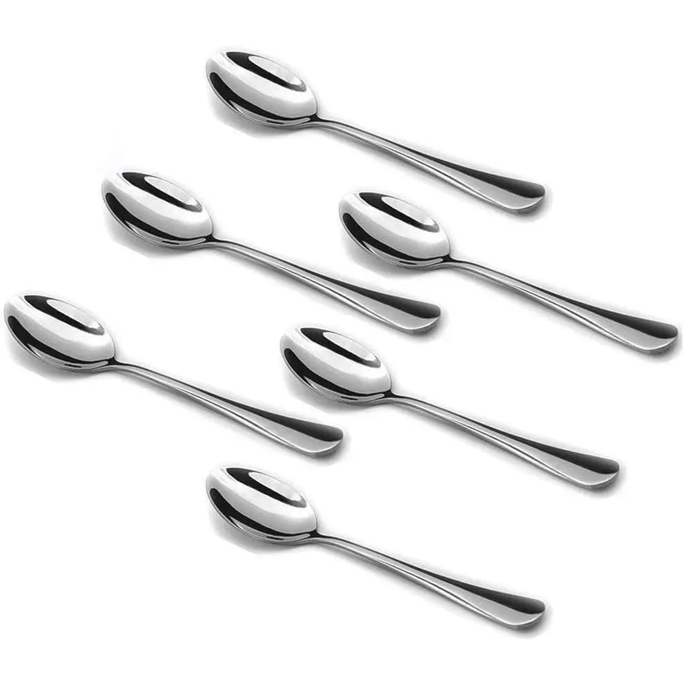 20 Pieces Demitasse Espresso Spoons 4.5 Inches Stainless Steel Mini Coffee Spoons