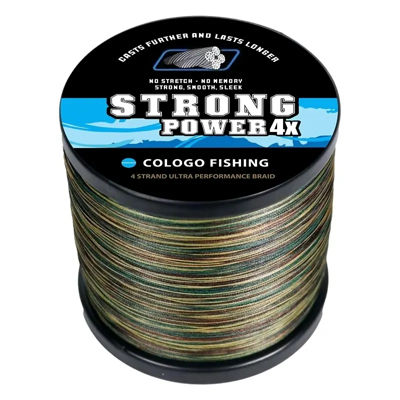 300m 4 Strand Pe Braided Fishing Line, Professional Grade Durable, Suitable for Saltwater & Freshwater, Ideal for Anglers, Fishing Gear and Equipment