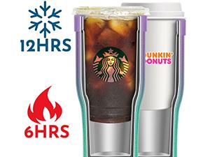 Universal Iced Coffee Sleeve -  Upgraded Double Wall Reusable Stainless Steel Holder Sleeves Insulator for Cold Drinks Fits Starbucks McDonalds Small Medium Large Cups (Glitter) Drinkware Tumbler Insulation Bottled Portable Classic Lid