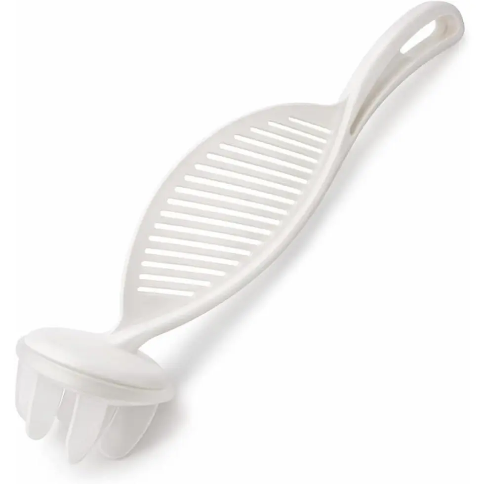 Hand-held Rice Pre-washing Sieve, 1 Compact Plastic Kitchen Utensil, Kitchen Colander Gadget, Utensils, Strainer
