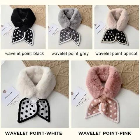 Buy One, Get the Second at Half Price|All-match Thick Plush Scarf Ultra-Soft & Warm with Peach Heart Wavelet Dot Houndstooth Polka Dot & Diamond Grid Patterns for Winter Style and Comfort Buy One, Get the Second at Half Price|All-match Thick Plush Scarf Ultra-Soft & Warm with Peach Heart Wavelet Dot Houndstooth Polka Dot & Diamond Grid Patterns for Winter Style and Comfort