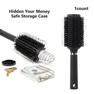 Comb Diversion Safe for Cash & Jewelry, Secret Hidden Storage Box with Discreet Comb Design, Durable Security Safe for Home Office, Money Holder Concealed