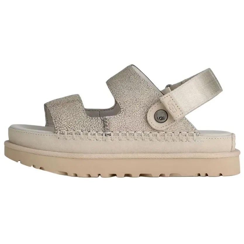 UGG Goldenstar Glide Crackle Fashion Trend Slide Sandals 1177852-CRCK