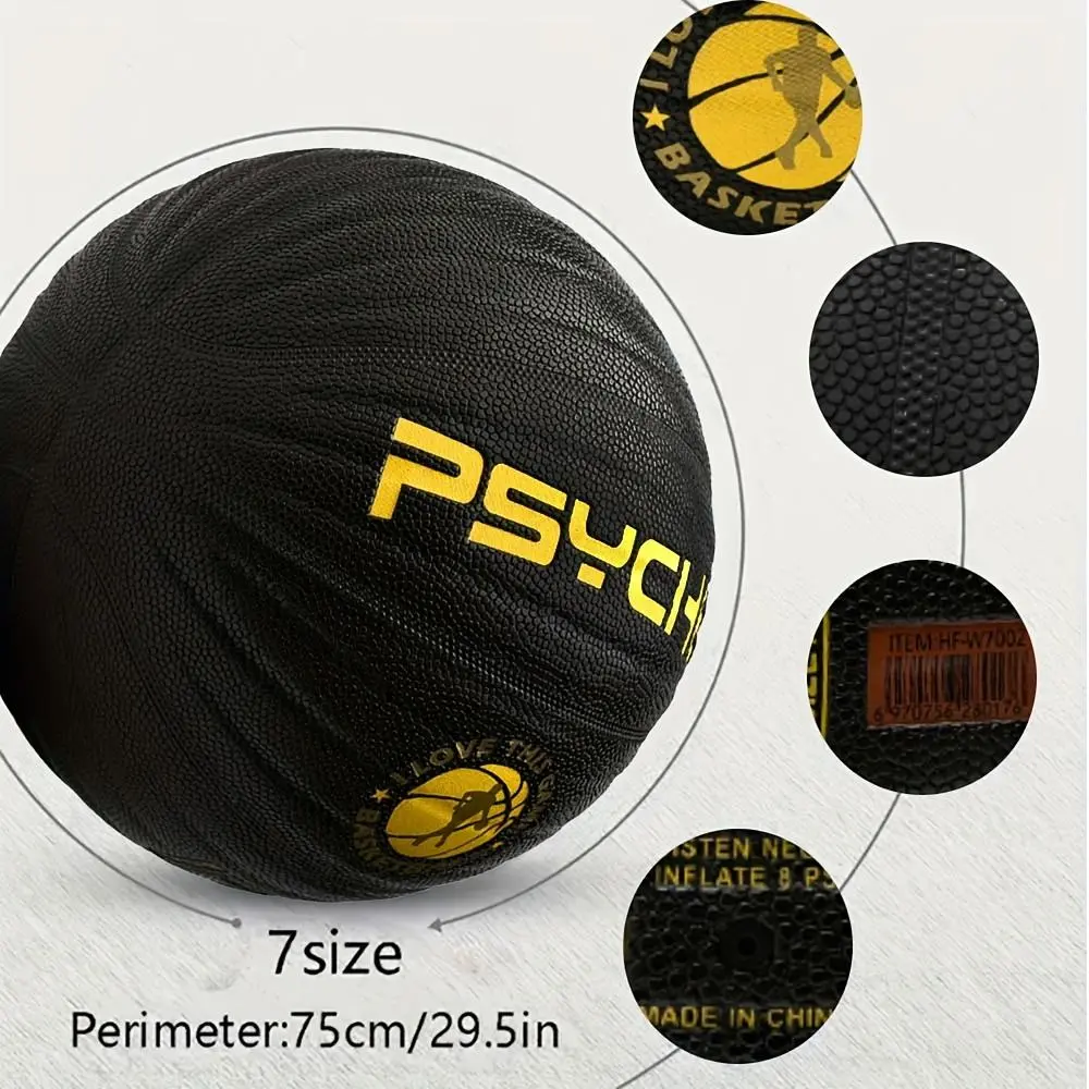 Size 7 Weighted Training Basketball - 1.0kg/2.2LB/2.87LB/3.31LB/Higher Order 1.5kg, Moisture-Wick PU Texture Ball for Indoor/Outdoor Sports & Play (Sports Toy), Training Ball, 7 Size