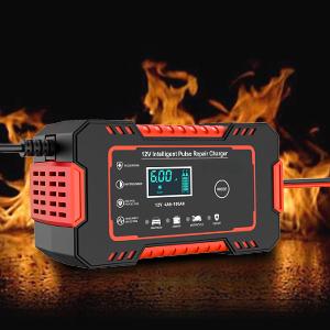 🔥 12V 6A Smart Battery Charger | Auto Trickle Charger & Maintainer with Temp Compensation | Multi-Vehicle Use for Car, Truck, Motorcycle, Boat 🔥 12V 6A Smart Battery Charger | Auto Trickle Charger & Maintainer with Temp Compensation | Multi-Vehicle Use for Car, Truck, Motorcycle, Boat