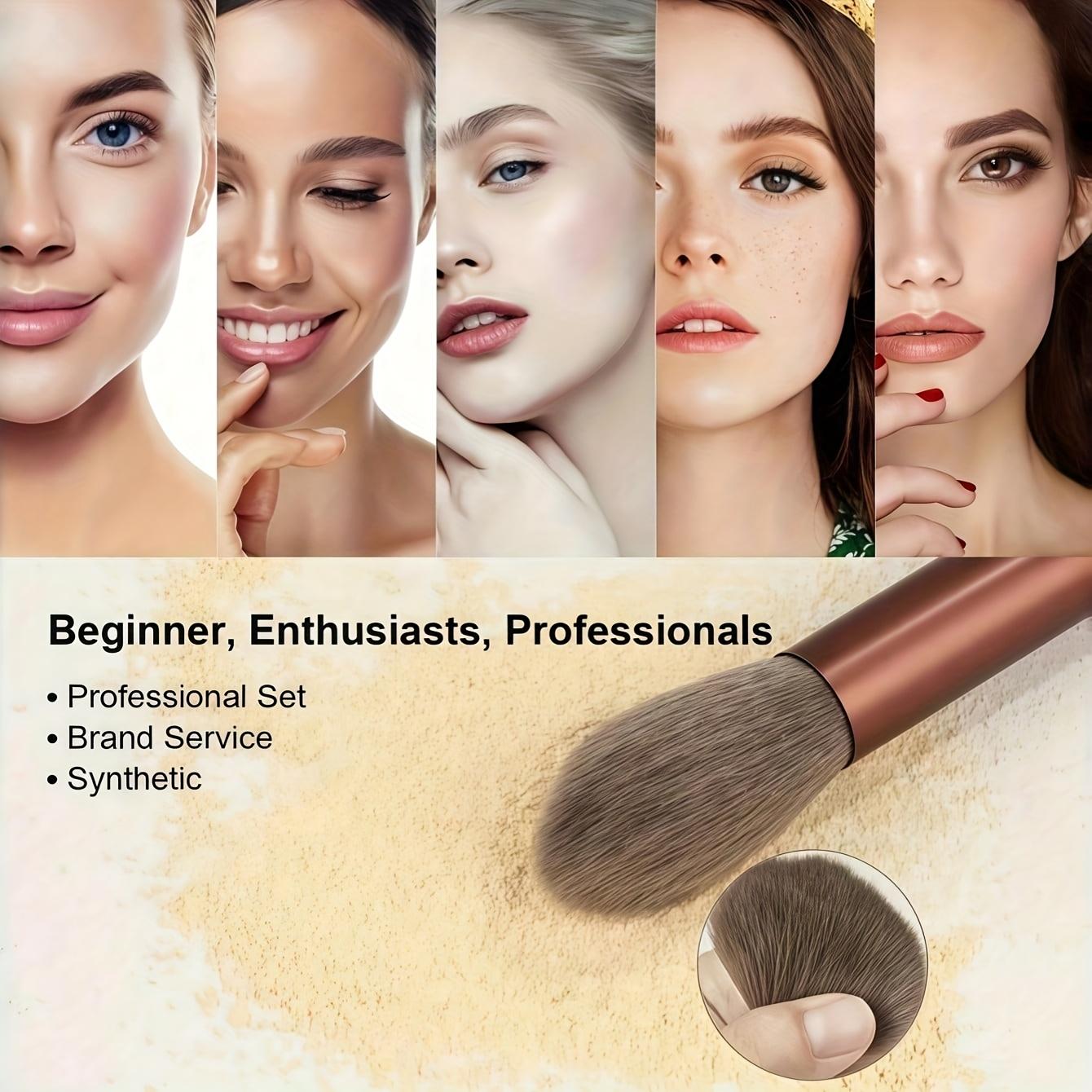 13pcs Professional Makeup Brush Set Soft Fur Beauty Eye Shadow Foundation Blush Cosmetic Brushes