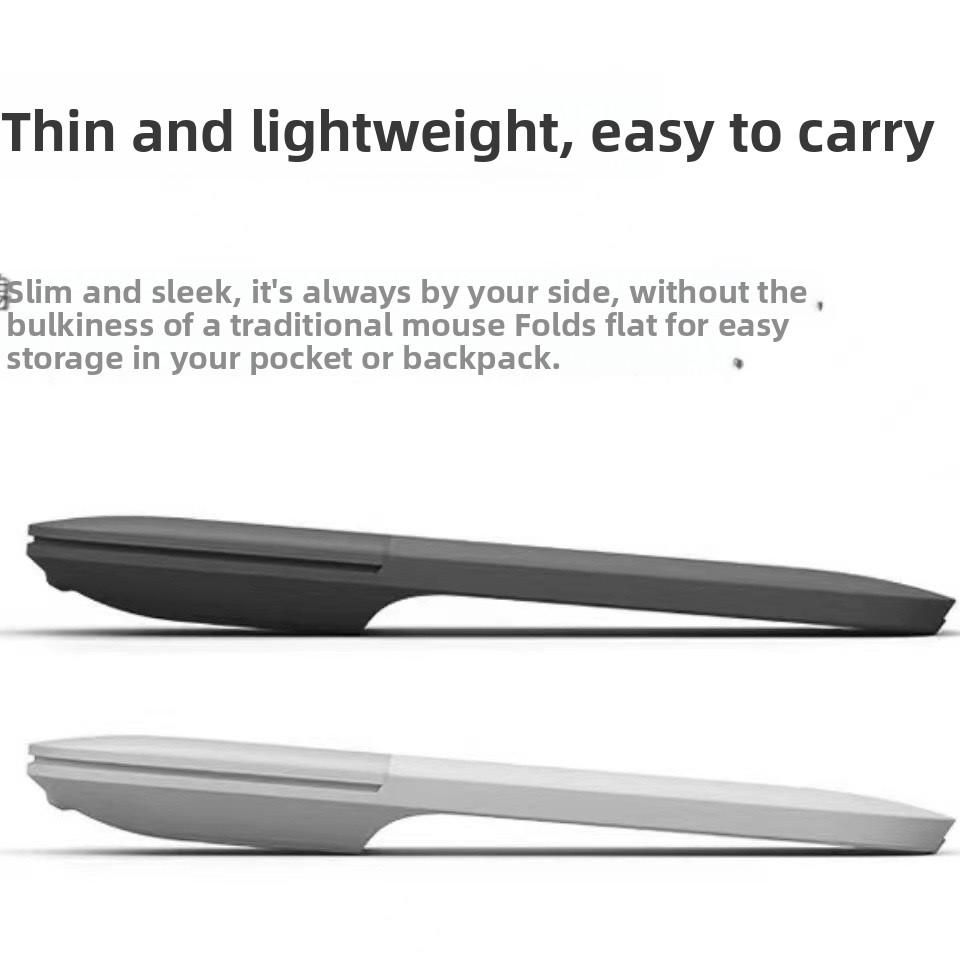 Foldable Mouse 4.0 Silent Suitable for Microsoft Computers Lightweight 4th Generation Touch Wireless Bluetooth Mouse