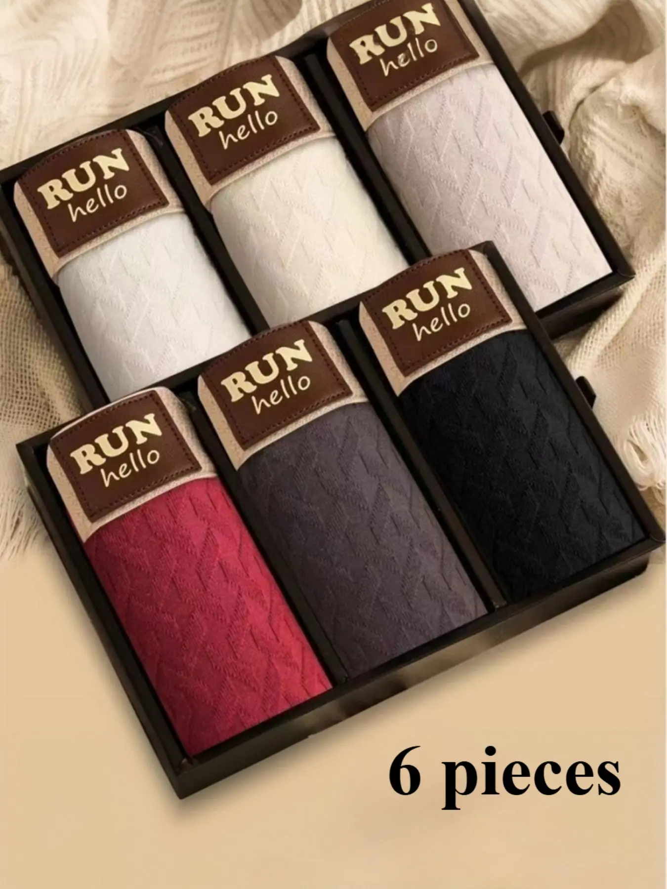 Men's Plain Pattern Casual Style Underwear, Soft Skin-Friendly, Breathable, Loose Fit, Home & Sports, Comfortable Inner Pants for Young Men