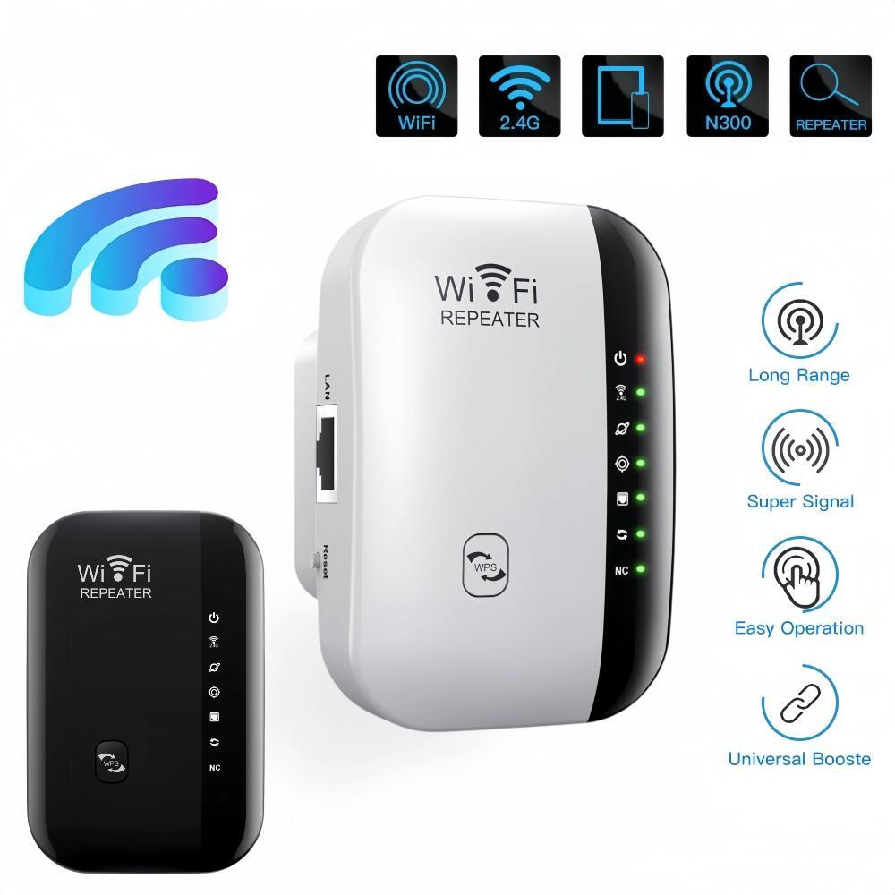Wireless WIFI Repeater  Router Wifi Range Extender Wi-Fi Signal Amplifier Network Card Adapter for PC