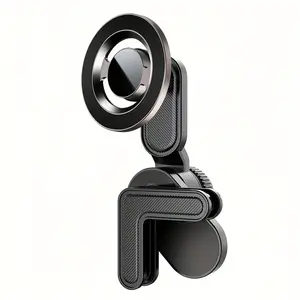 Floating Screen Car Phone Mount — Magnetic Extension Arm Holder for Dashboard Display, Hands-Free Adjustable Stand for IPhone Samsung All Smartphones, Cell Phone Car Mount, 1-Pack