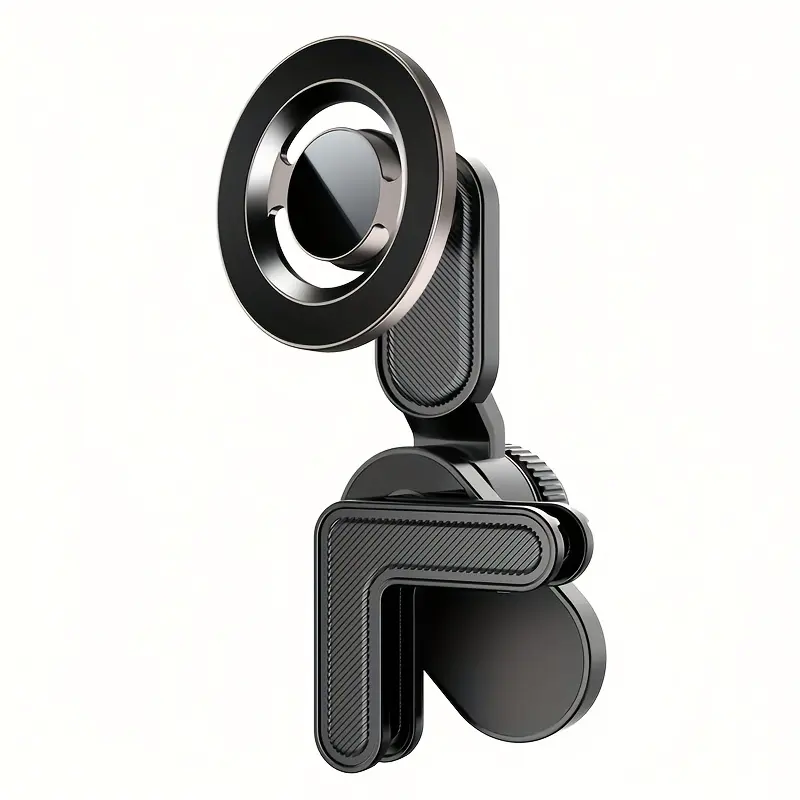 Floating Screen Car Phone Mount — Magnetic Extension Arm Holder, Magnetic Mobile Mount for Dashboard Display, Hands-Free Adjustable Stand for IPhone Samsung All Smartphones, 1-Pack