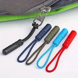 2026 New Heavy Duty Zipper Replacement Kit, Universal Rope Pulls & Cord Locks, Durable Fix Accessories for Luggage, Backpack & Tent