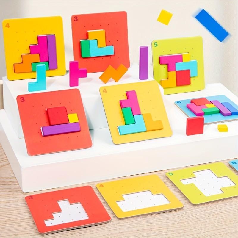 Educational Wooden Puzzle Kids