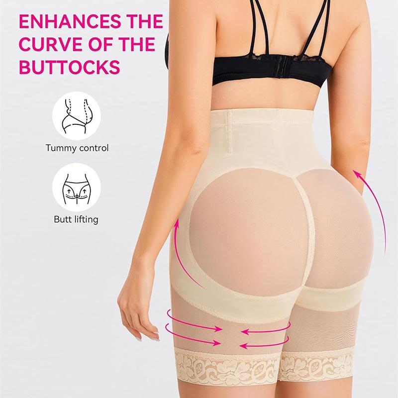 Women Shapewear Tummy Control Postpartum Underwear High Waist Butt Lifting Shorts Seamless Slimmer Body Shaper