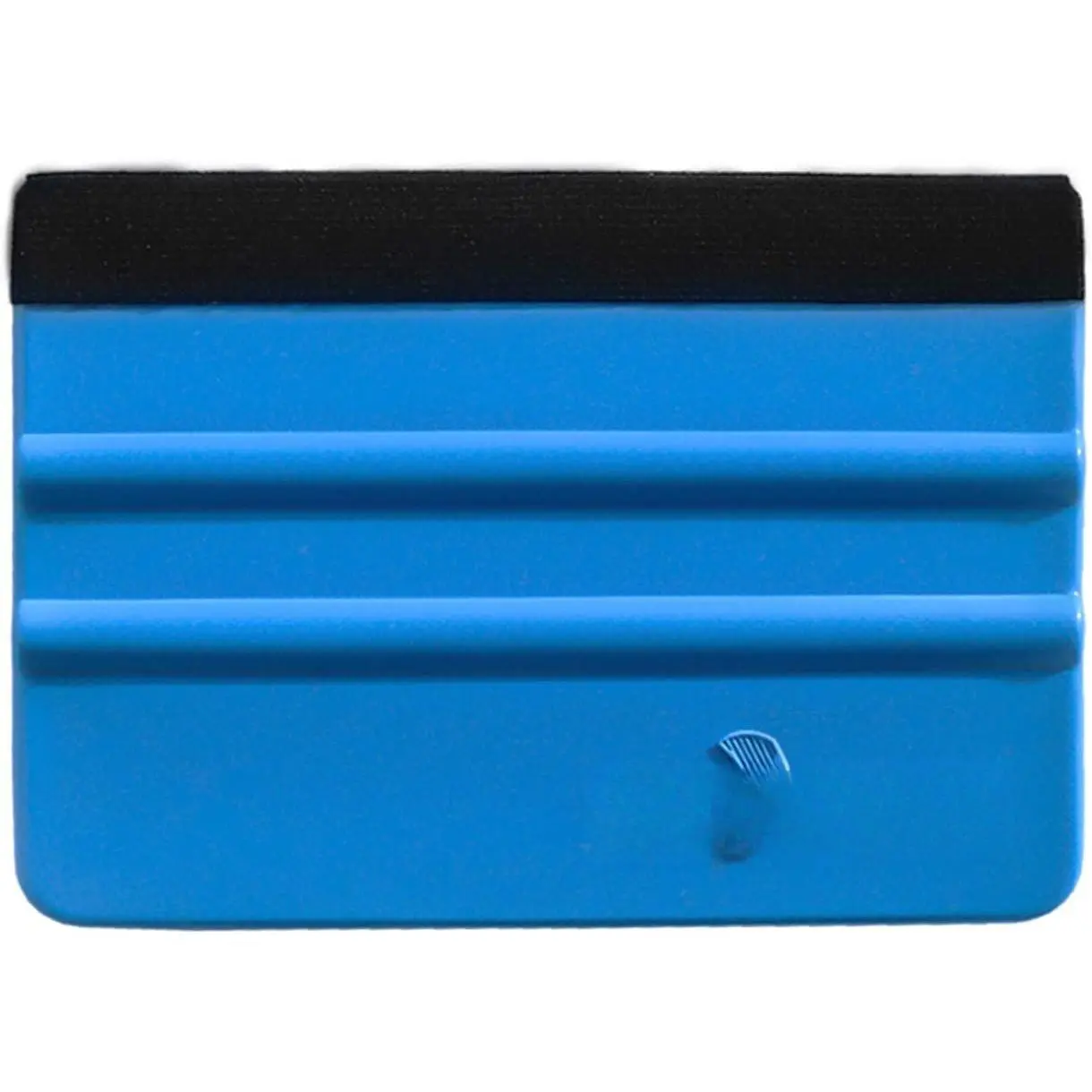 Plastic Felt   4 Inch for  Vinyl Scraper Decal Applicator Tool 1 count (with Black Felt )