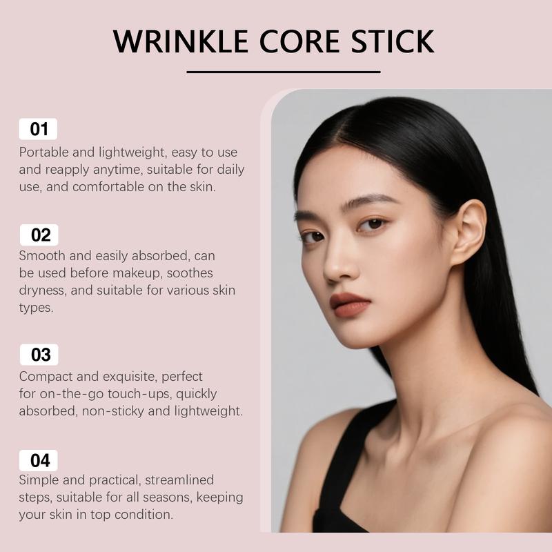 Retinol Moisturizing Stick, Natural Vitamin Ingredients, Nourishing Skin Care, Fine Hydration, Portable Daily Use, Cream Application