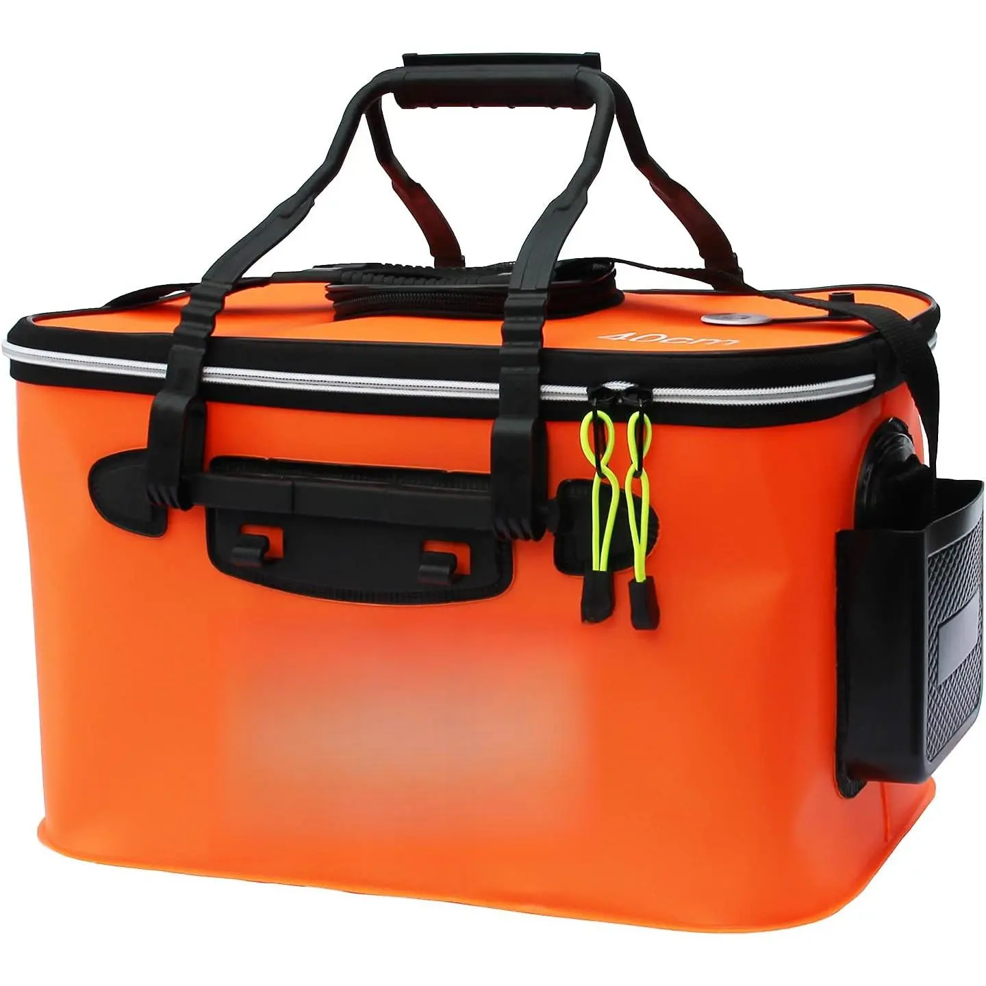 Bucket, 6Gallon/8Gallon/10Gallon Foldable Fish Bucket,Live Fish Container Multi-Functional Live Fish Bait Bucket,Outdoor Camping EVA Fishing Bag and Fish Protection Bucket