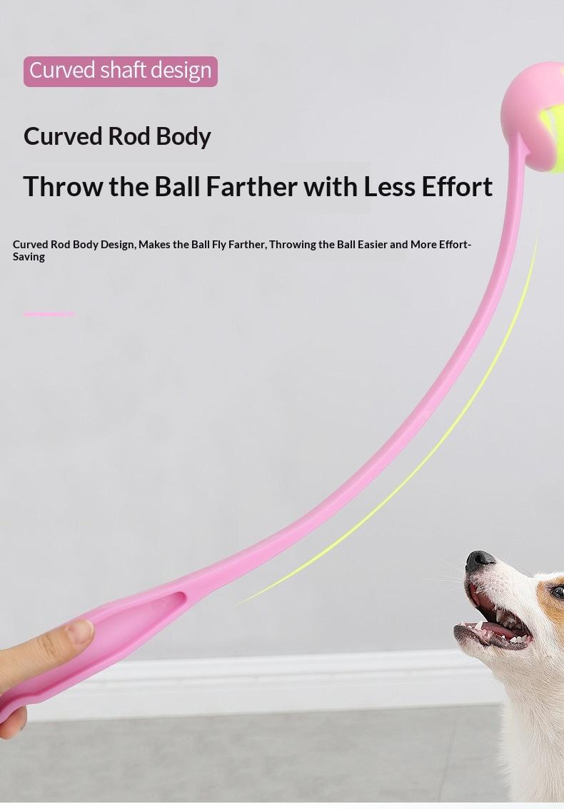 Pet toy pet throwing stick outdoor interactive dog amusing throwing toy pet ball launcher