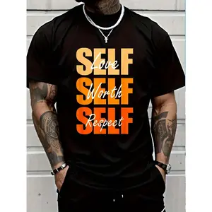 100% Cotton Orange Self-Ish Orange Color Graphic Orange Vibes Only T-Shirt Women's Men Graphic Tee