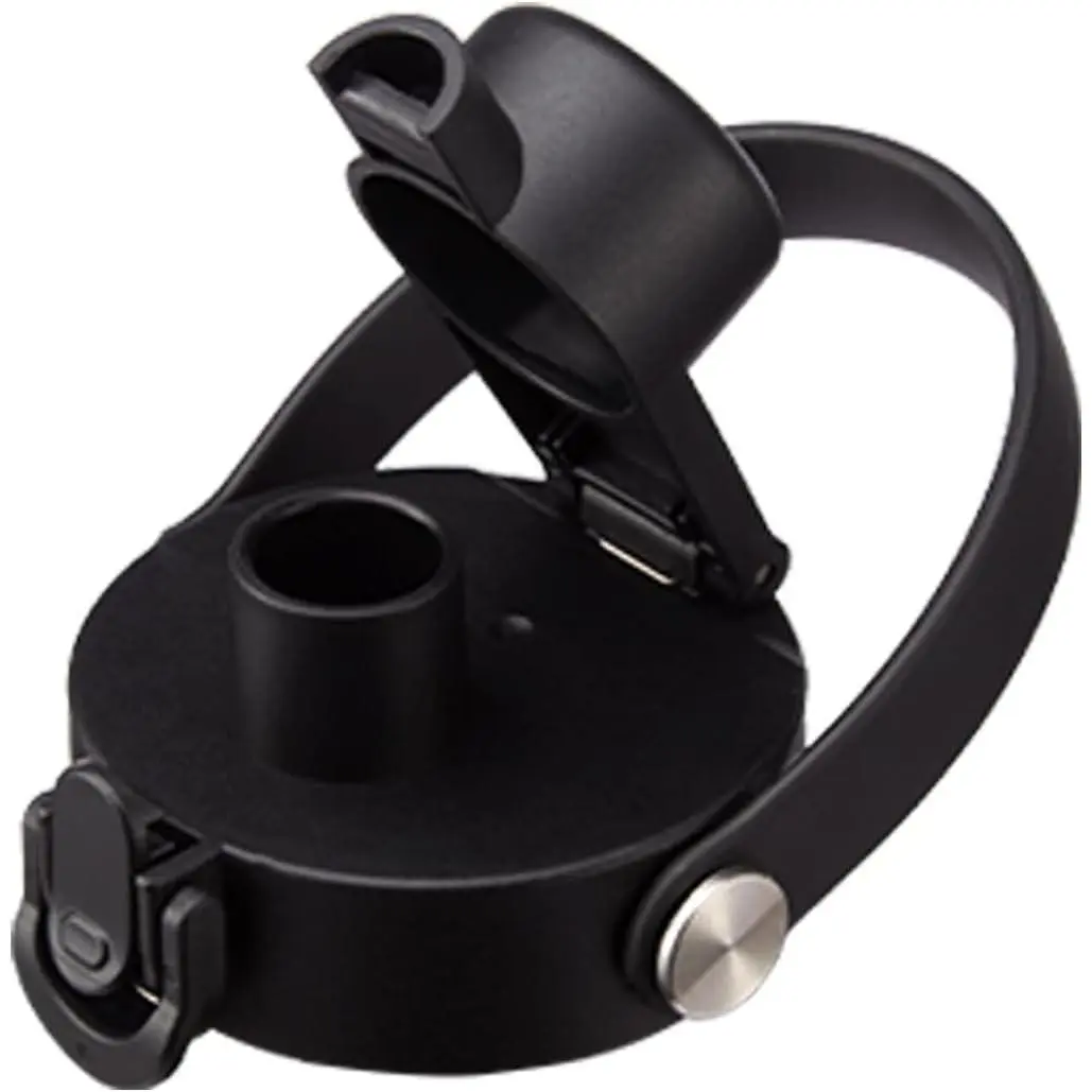 Auto Spout Lid with a Button Lock,  Insulated Tumbler Flip Lid of 2.22" Diameter, Leak- Proof Bottle Accessories with Big Handle Easy to Carry