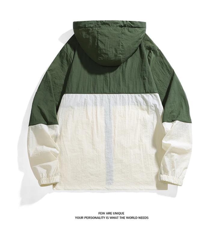 Kyn Apparel  Unisex Hiking Jacket Summer UPF50+ Windbreaker Quick Drying Camping Trekking Fishing Jackets Sun Protection Coats