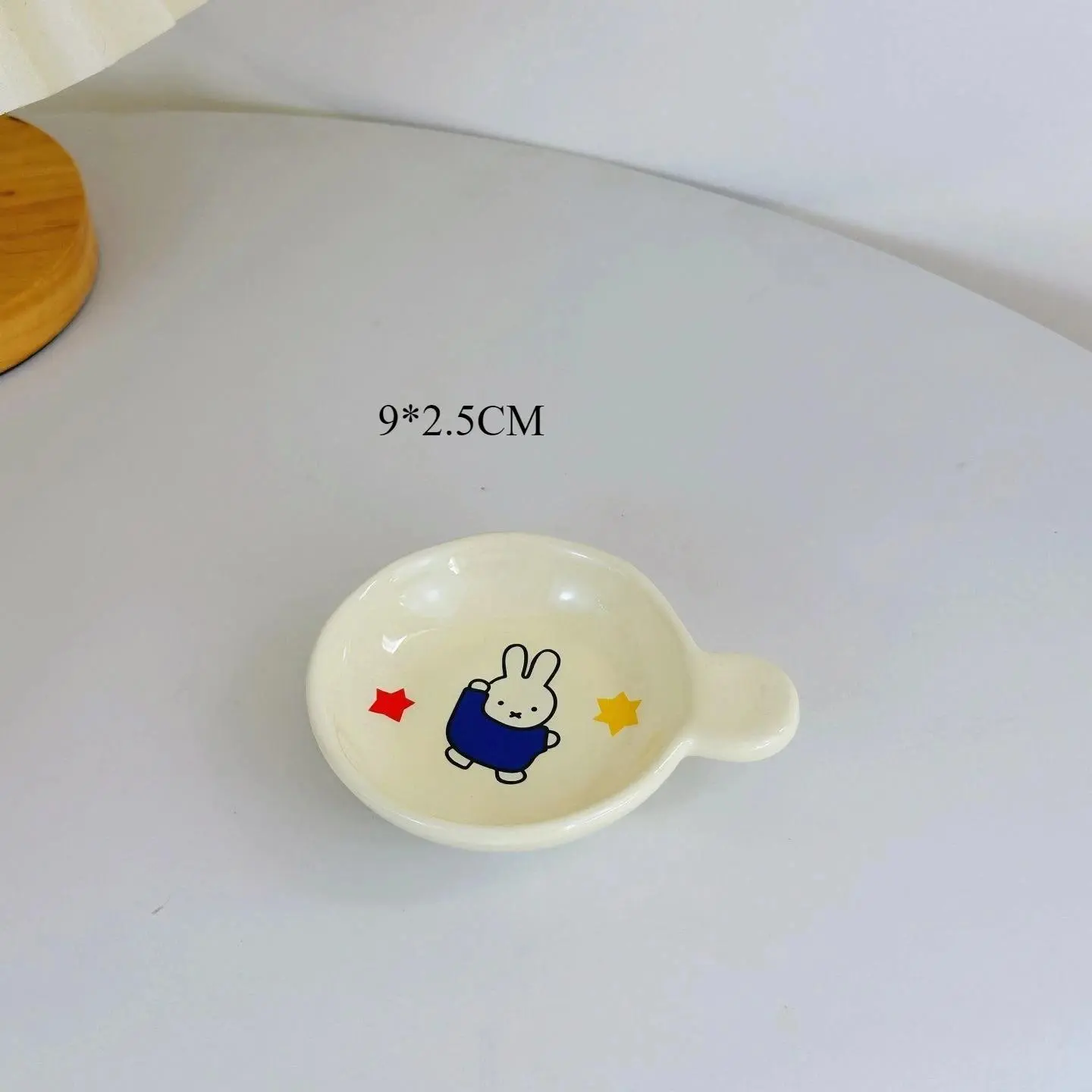 Kawai Miffy Ceramics Tableware Set - Tortoise Soup Bowls, Noodle Bowls, Compartmentalized Plates, Round Plates, Spoons, Chopsticks, Ceramic Food Bowl, Decorative Bowls