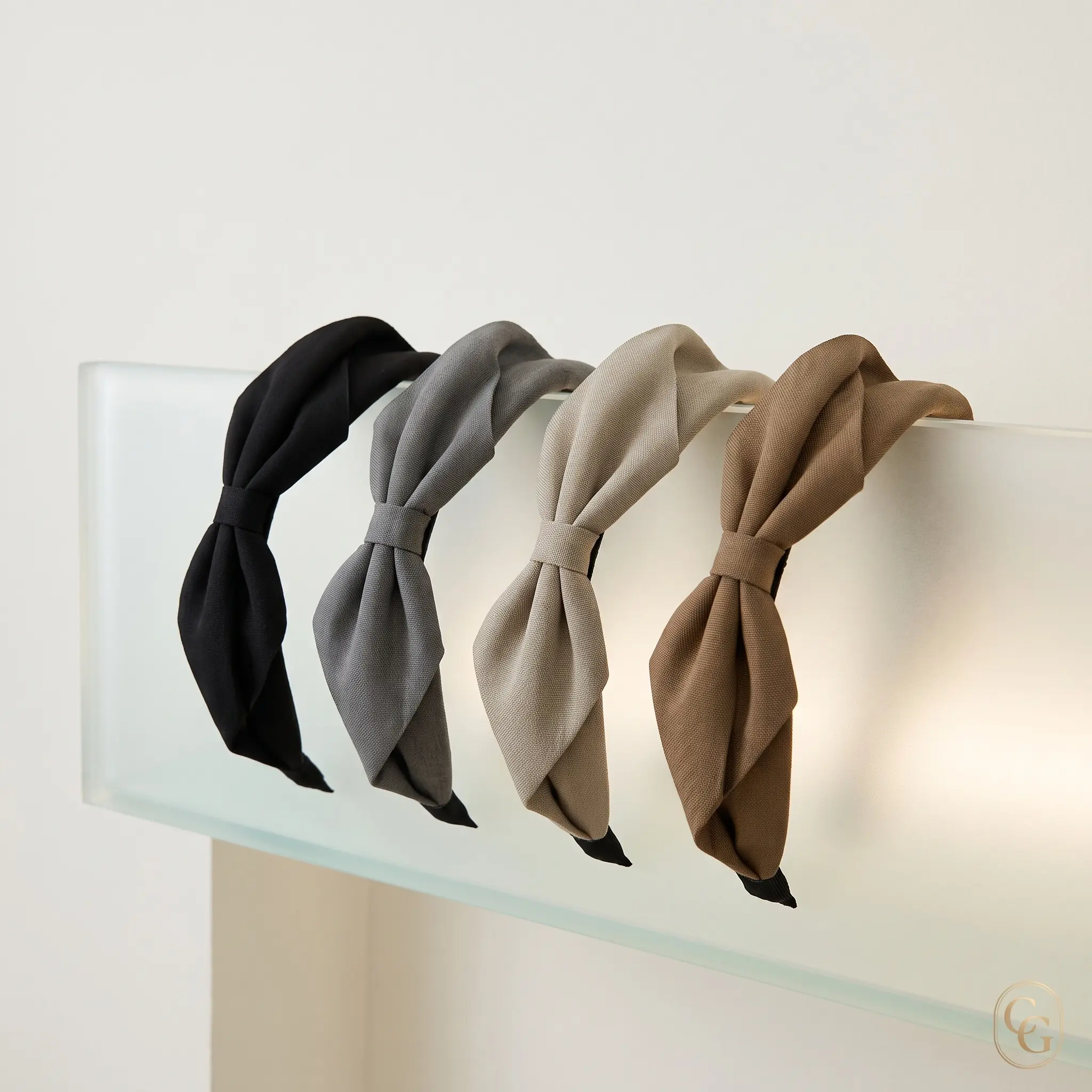 Korean Style Wide Twisted Headband High Crown Slim Face Versatile Commuting Fabric Vintage Bow Handmade Women Accessory
