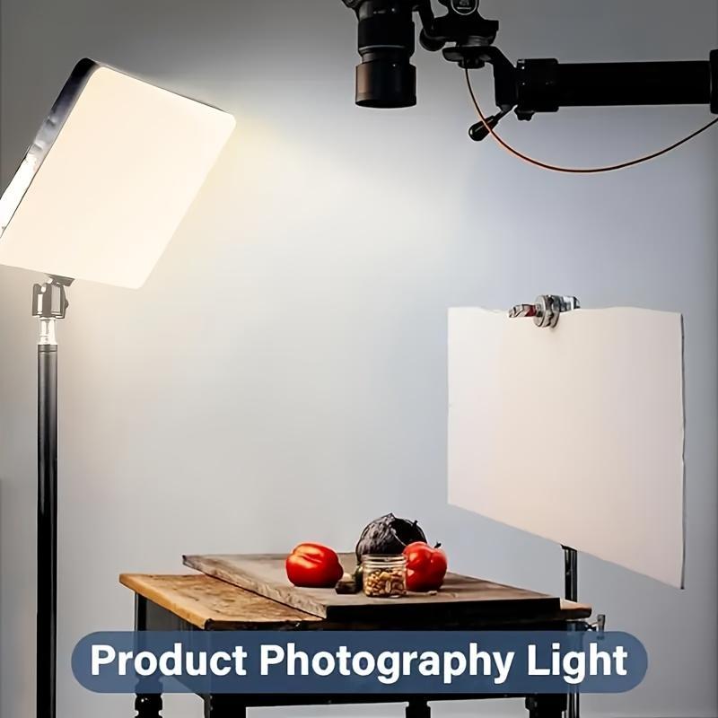 LED Video Light Kit With Adjustable 43.3" Tripod Stand - USB-Powered Ring Light For Content Creation/March Madness/Spring Break - Non-Waterproof & Battery-Free Design - Creator Essential SuperBowl / International Women's Day
