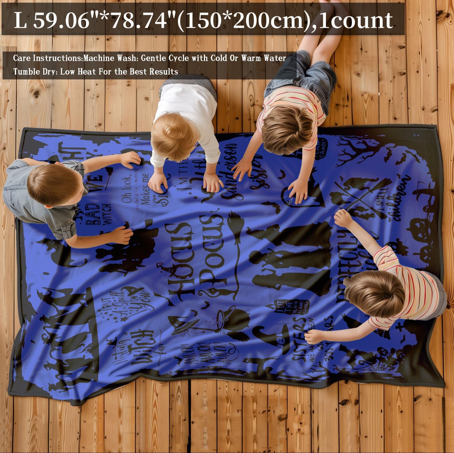 Warm Nap Blanket, 1 Count Soft Throw Blanket, Air-conditioned Room Blanket, Blanket for Home Office Travel Camping, Christmas Gifts, Christmas Decorations, Halloween