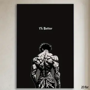 Instant gym motivation for your wall. Turn your room into the ultimate workout zone!