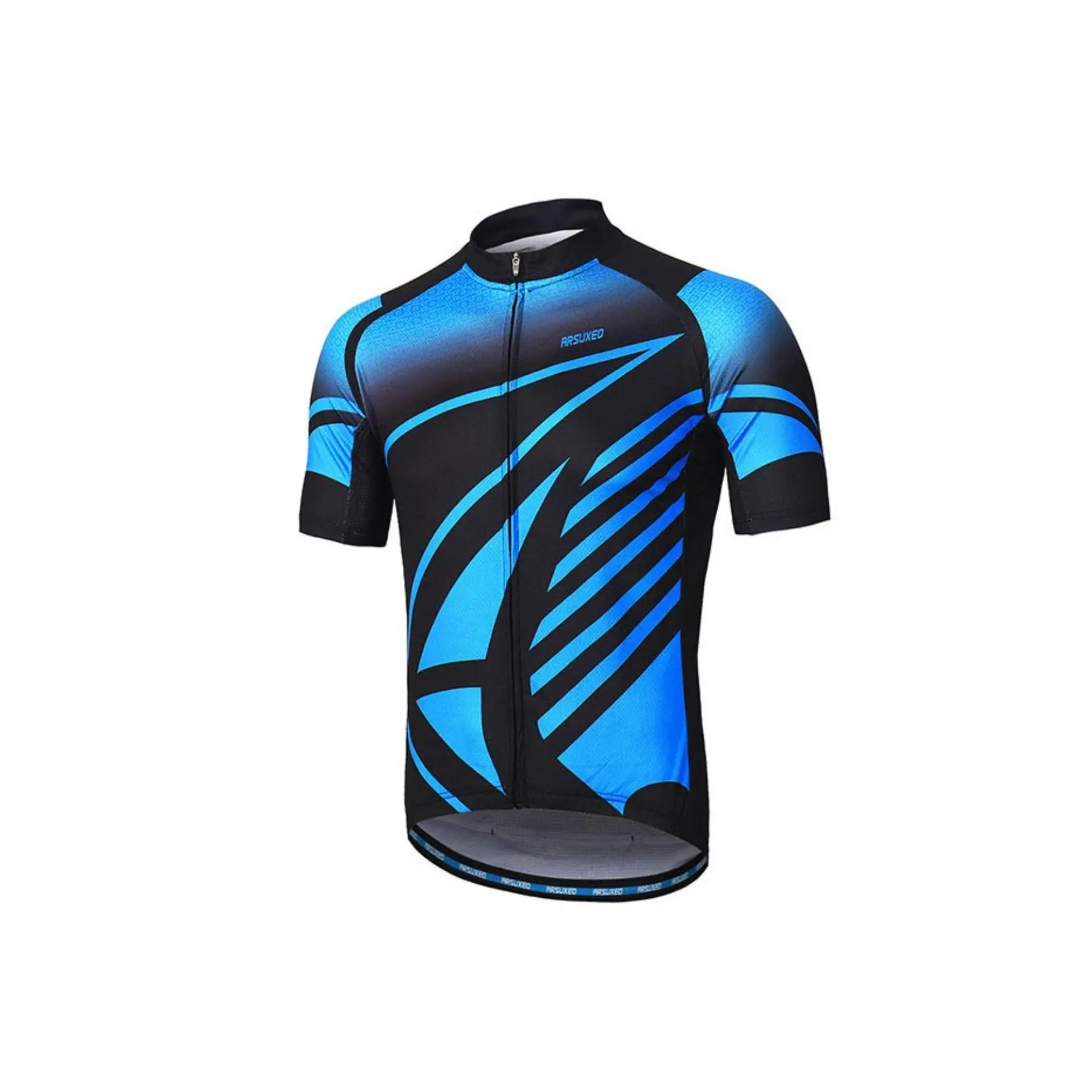 Men's short-sleeved cycling suit set (2-piece) - breathable and quick-drying - cycling suit for leisure outdoor activities - suitable for men who love cycling on roads and mountains