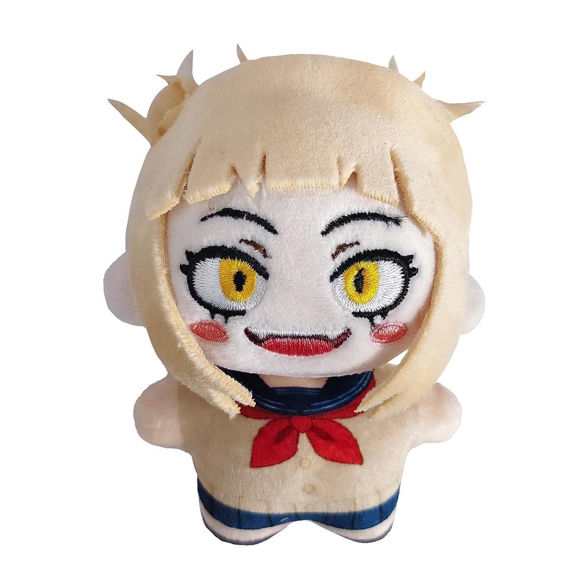 MHA Anime Toys Midoriya Izuku Bakugou Katsuki Plush Keychain Himiko Toga Figure Cosplay dolls Cartoon Himiko Toga Plushies Gift