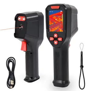 Handheld Thermal Imager, 320 x 240 TISR Resolution, 7-15-Hour  Life, 240 x 240  Resolution, -4?F to 1022?F, Automatic Storage, 25 Hz  Camera, with high/Low Temperature Alarms
