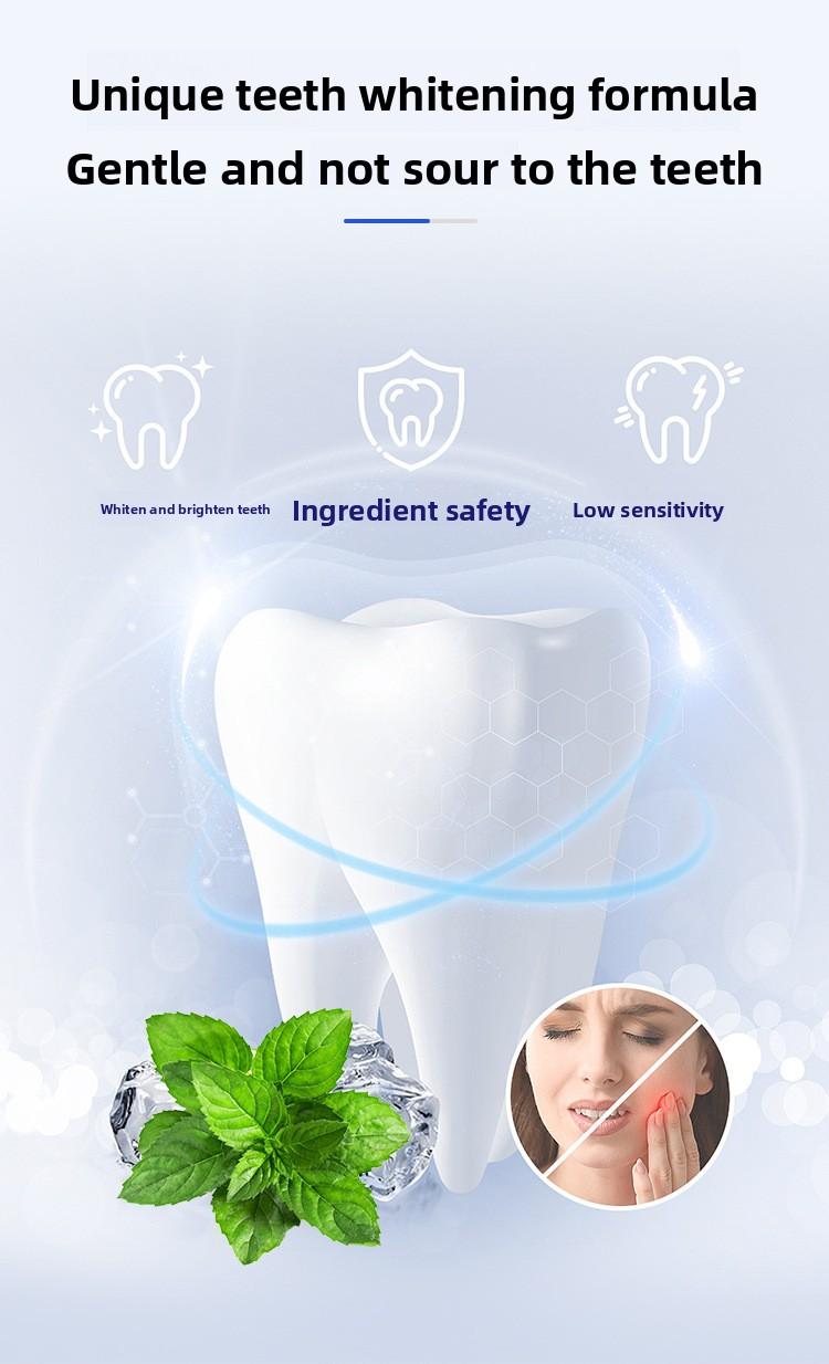 Ai Smile Teeth Whitening Strips, Yellow Stain Removal, Whitening, Sea Salt Cleansing, Brightening, Gentle, Cross-Border Supply, In-Stock