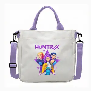 Anime/Cartoon Themed Multifunctional Women's Shoulder & Crossbody Bag – Portable, Casual, and Suitable for Commuting
